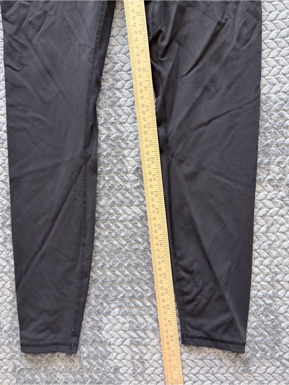Buffbunny Collection Rosa Scalloped Waist Leggings Black Size Medium - Picture 9 of 9